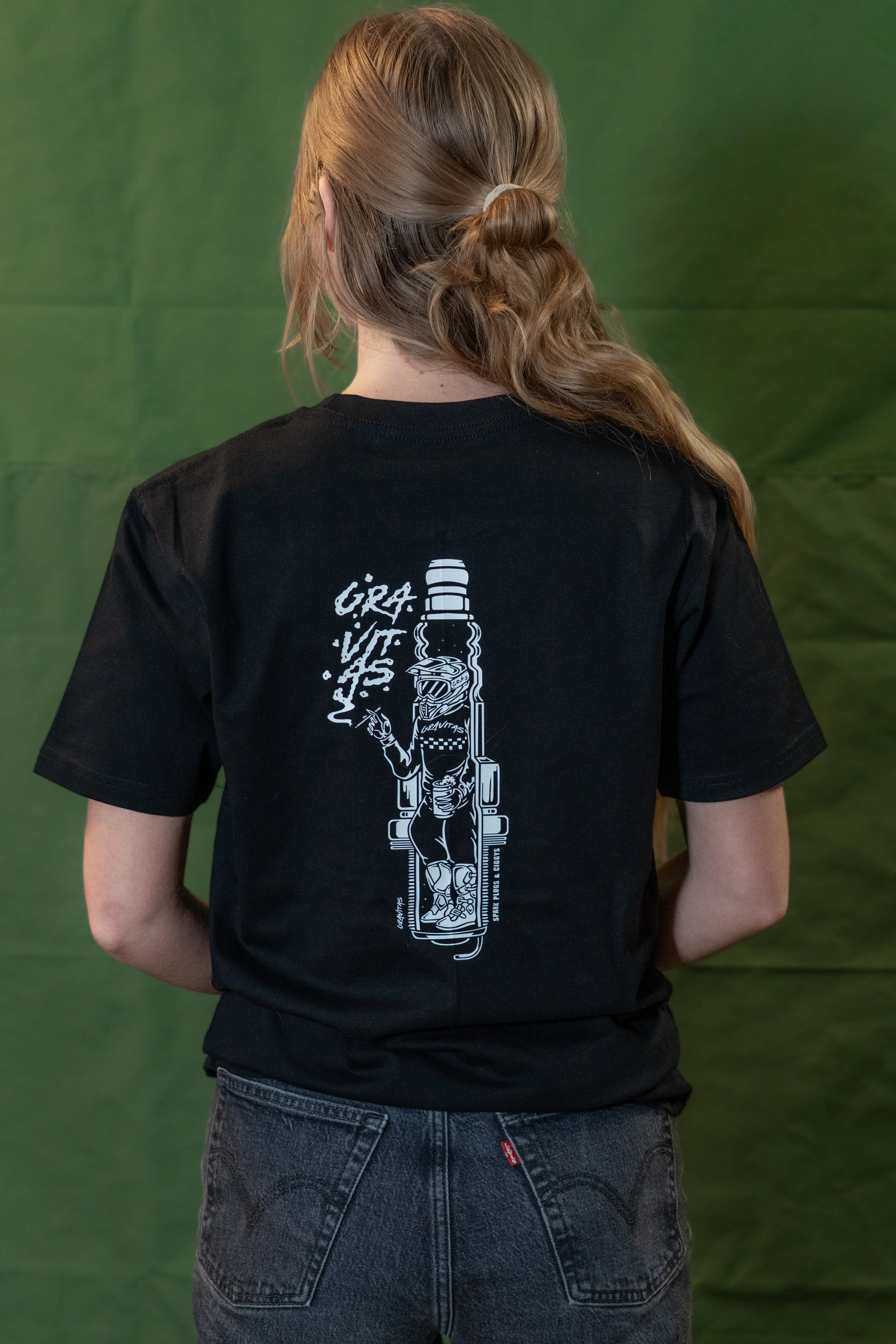 Spark Plug Tee Black - Image 7